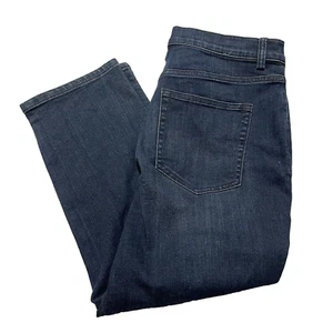 Duluth Trading Co Jeans Womens 10 (32x22) Boot Cut Mid Rise Medium Wash Denim - Picture 1 of 10