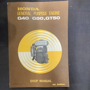 Honda G40 / G50 GT50 Manual - Picture 1 of 7