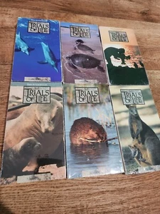 The Trials Of Life-Set Of 6-David Attenborough's VHS Video Tapes-Time Life Video - Picture 1 of 4
