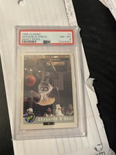1992 CLASSIC DRAFT PICKS SHAQUILLE O'NEAL SHAQ ROOKIE HOF #1 - PSA 8 