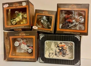 Harley Davidson Ornament Collection North Pole Division 5 Porzellan NEU in OVP - Bild 1 von 12