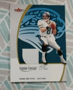 2001 Fleer Genuine Coverage Plus Mark Brunell Jersey - Bild 1 von 4