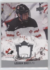 2015 Upper Deck Team Canada Juniors Jersey Graham Knott #139