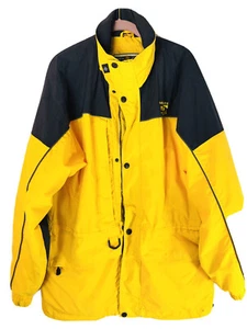 North End All Climate Wear Mens EZEM System Jacket Ski Parker Yellow/Black Sz M - Picture 1 of 11