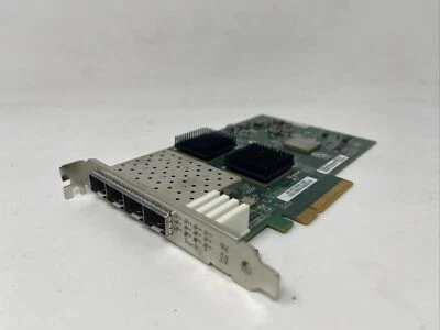 QLogic QLE2564-NAP PX4810402-10 8GBP/s Quad Port PCIe Fibre Channel HBA  - Image 1 of 3