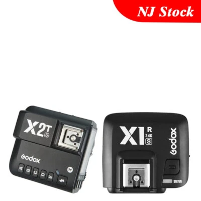 Godox X2T-S 2.4G TTL Bluetooth Transmitter X1R-S Flash Receiver For Sony A7R A7S - Image 1 of 4