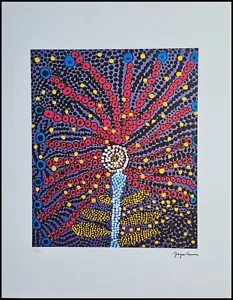 YAYOI KUSAMA * Flower...* 65 x 50 cm * Lithografie*Kunstdruck*limitiert # 90/500 - Bild 1 von 7