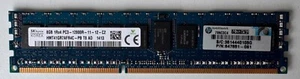 HP : 647651-081 HMT41GR7AFR4C-PB DDR4 Buffered ECC 16x8 8GB 128GB 1600MHz - Photo 1/2