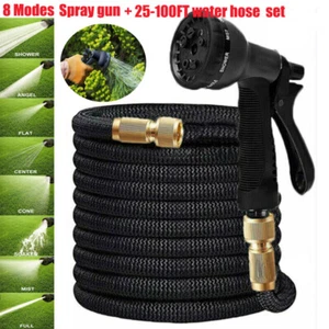 Expandable Flexible Garden Magic Water Hose Pipe with High Pressure Spray Gun - Picture 1 of 28