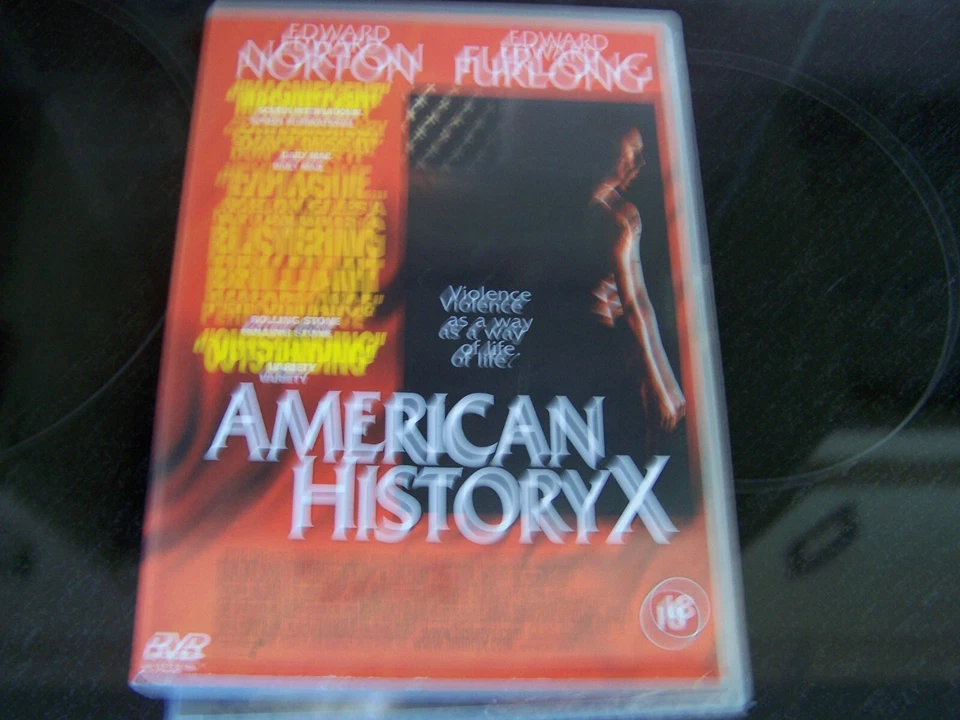 DVD /American History X (DVD, 1999) EDWARD NORTON / EDWARD FURLONG - Image 1 of 1