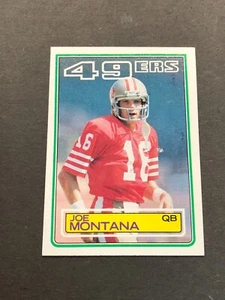Topps Football Card #169 Joe Montana of the San Francisco 49ers - Picture 1 of 4