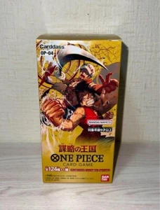 One Piece Trading Card Game Kingdom Of Intrigue OP-04 Booster Box Bandai Japan - Picture 1 of 2