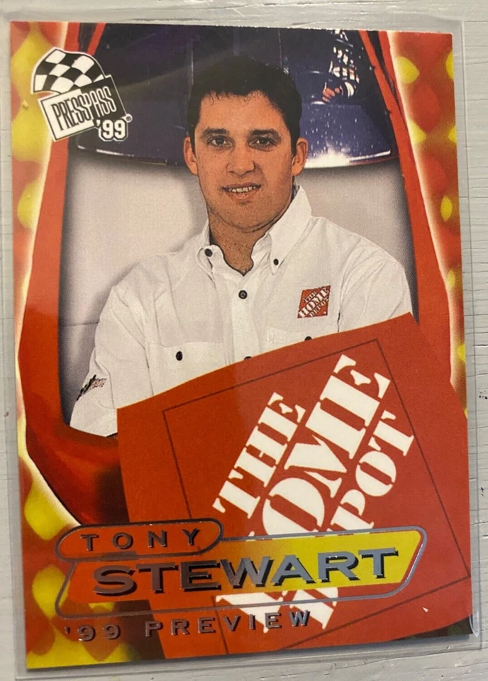 Tony Stewart #94 "99 Preview" - 1999 Press Pass VIP NASCAR Card - Image 1 of 2