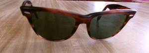 Vintage Ray Ban Wayfarer 2 Sunglasses B & L Tortoise Bausch Lomb - Picture 1 of 8