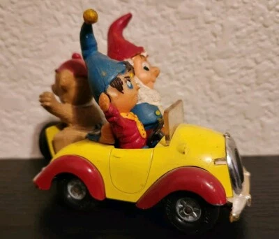 1969 CORGI  COMICS Great Britain #801 NODDY'S CAR with Big Ears and Tubby Bear - Image 1 of 4