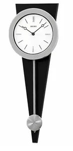 Seiko Zing Modern Art Wall-Clock, 24 Inches, Silver FREE SHIP - Picture 1 of 4