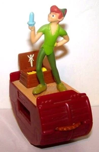 DISNEY 2002 McDONALDS RETURN TO NEVERLAND PETER PAN PIRATE SHIP WHEELED SECTION - Picture 1 of 4