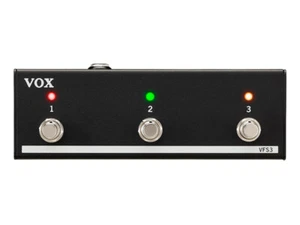 Vox VFS3 3-Button Footswitch w/ LEDs for Mini GO Amps - Picture 1 of 4