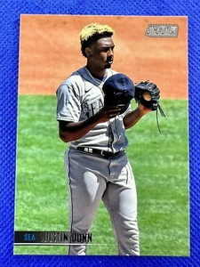 2021 #247 Justin Dunn Topps Stadium Club Baseball Seattle Mariners - Picture 1 of 2
