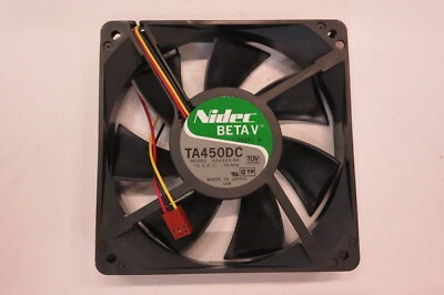 Nidec TA450DC FAN  12VDC MODEL # A34343-57BN - CASE OF 60 PCS - Image 1 of 4
