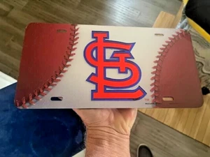 WINCRAFT 2015 MLB St Louis Cardinals Thick Reinforced License Plate - Picture 1 of 9