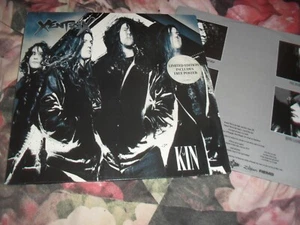XENTRIX -KIN- AWESOME MEGA RARE FIRST PRESS VINYL LP ROADRACER 1990 EX++ SLAYER - Picture 1 of 3
