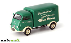 1:43 Autocult Tempo Wiking Serie 1 Germany 1953 Green Ivory ATC08003 Model