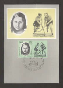 DDR DDR 1963 MC MK - Käthe Tucholla Kämpfer gegen den Faschismus - Bild 1 von 2