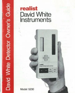 David White Detector Model 5230 Owner's Manual - Picture 1 of 1