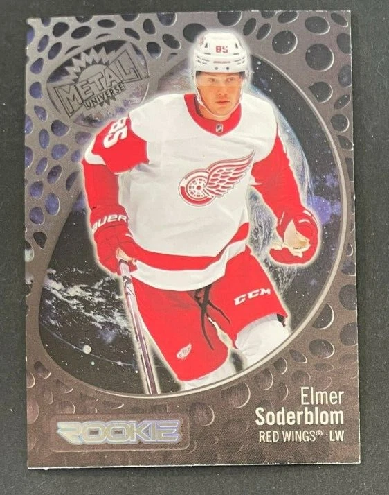Elmer SODERBLOM 2022-23 Skybox Metal Universe Rookie #166 - Image 1 of 2