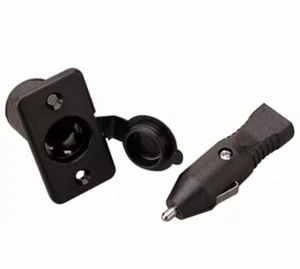 Sea Dog 426112-1 12V Power Socket with Plug & Cap - #8 FH - Picture 1 of 2