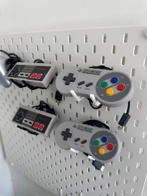 Universal Gaming Controller Hooks for SNES NES Nintendo PlayStation Xbox Wired - Image 1 of 4