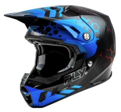 FLY RACING FORMULA CC TEKTONIC HELMET - XL - BLACK/BLUE/RED - 73-4330X - Image 1 of 2