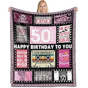 50th Birthday Gifts for Her 50th Birthday Gifts for Women 50th Birthday Gifts... - Picture 1 of 7