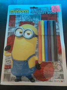 Libro para colorear y actividades Disney Minions Rise of Gru - Imagen 1 de 2