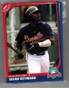 2007 DANVILLE BRAVES UPDATE SET COMPLETE NEW 6 CARDS JASON HEYWARD RC - Picture 1 of 1