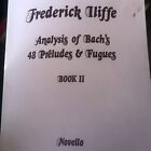 Iliffe Analysis Of Bach's 48 Preludios And Fugues