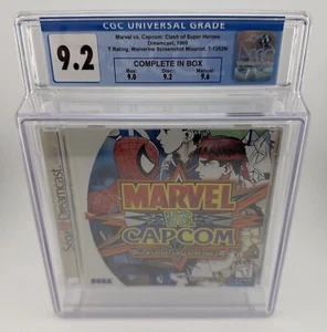 Marvel Vs. Capcom (1999) Dreamcast (DC) Open CIB Graded CGC 9.2 - Picture 1 of 11