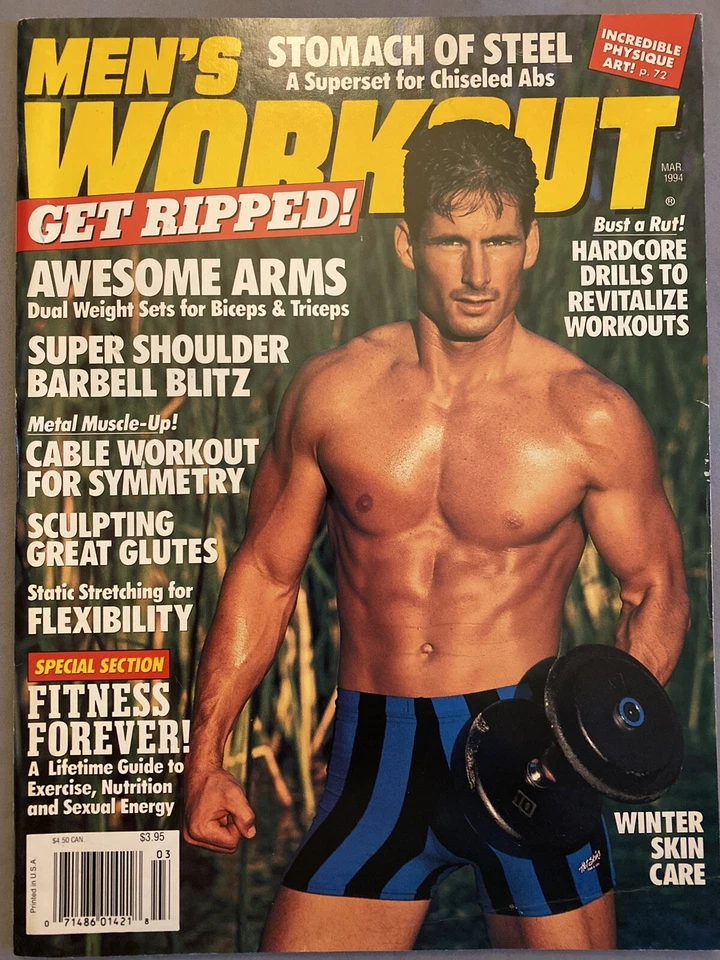 Men's Workout Magazine - March 1994 - Gay Interest - Image 1 of 1