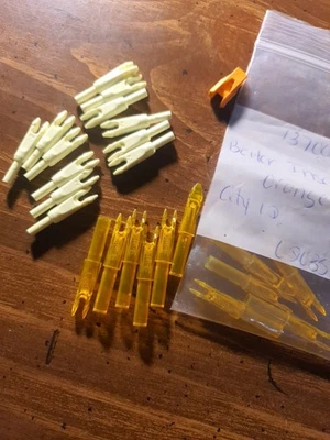 Beiter Archery In-Out Easton X-10 A-symmetrical Nocks Yellow #2, & 5.19 Orange  - Image 1 of 4