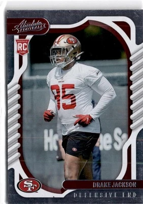 2022 Panini Absolute #161 Drake Jackson Retail - Image 1 of 2