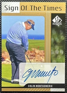 Auténtico SP 2012 #ST-CM Colin Montgomerie Sign of the Times AU automático - Imagen 1 de 2