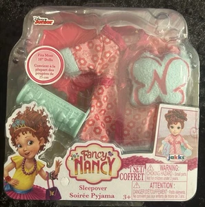 Fancy Nancy Sleepover Set Pajama Outfit for 10" Dolls by Jakks - Bild 1 von 2