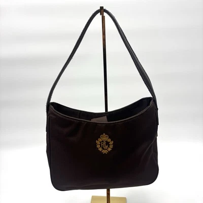 复古巧克力棕色 Lauren Ralph Lauren 包。 阅读说明 — 第 1/4 张图片