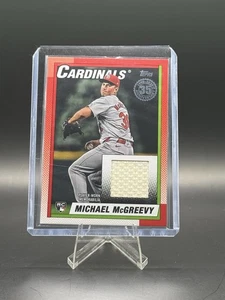 2025 Topps Series 2 Michael McGreevy Rookie 1990 Relic #90R2-MMC Cardinals - Picture 1 of 2