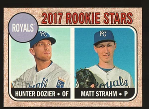 2017 Topps Heritage #203 - Royals 2017 Rookie Stars  17-1238 - Picture 1 of 2
