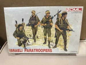 Kit modelo plástico escala 1:35 paracaidista israelí DML #3001 sin usar nuevo - Imagen 1 de 5