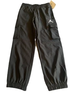 Girls Jordan Sweats Size M Kids Size Black with Jordan Emblem - Picture 1 of 10