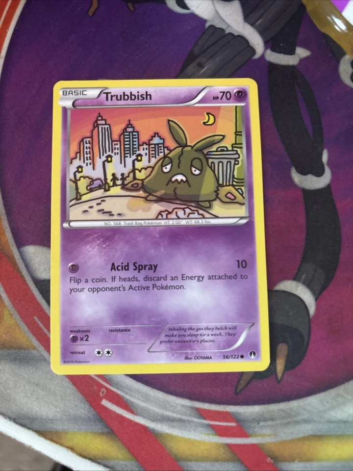 Trubbish - 56/122 - Common NM, English Pokemon BREAKPoint - Image 1 of 1
