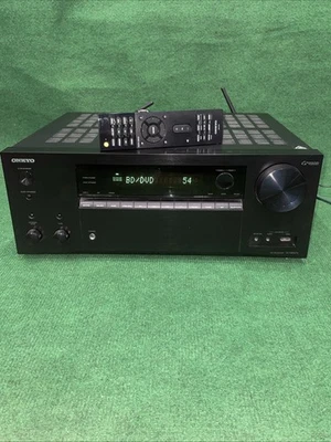 Onkyo TX-NR676 7.2 Channel Home Theater AV Receiver Bluetooth With Remote Bundle - Image 1 of 4